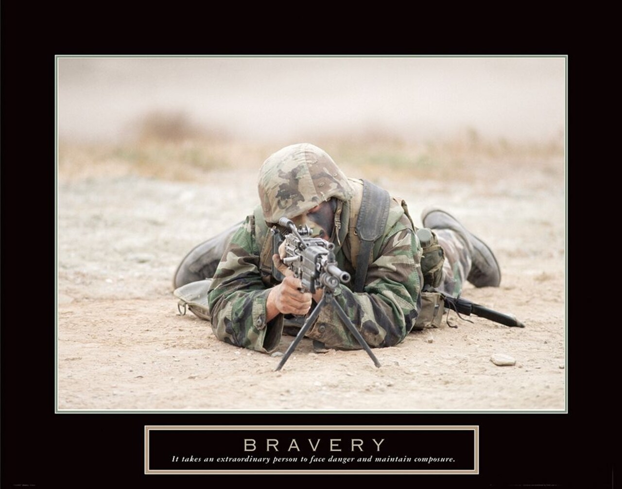 Bravery - Sniper Poster Print by Frontline Frontline - Item # VARPDXF102317